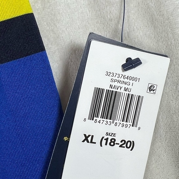 NWT Youth 18-20 XL (Men’s S/M) Polo Ralph Lauren Performance Blue Polo Shirt - Picture 6 of 9